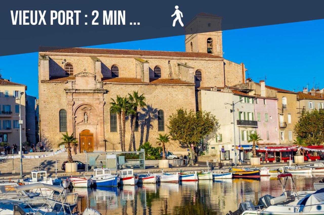 Sunny Duplex 4Pers 50M2 A 2Mn A Pieds Du Vieux Port Daire La Ciotat Dış mekan fotoğraf